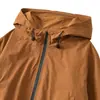 Chaqueta Corta con Capucha Floral de Otoño para Mujer, Abrigo Corto Casual Holgado