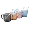 Vaso para Enjuague Bucal para Uso en Casa, Vaso Sencillo para Cepillado de Dientes, Vaso para Lavarse para Niños y Parejas, Set Portátil, Portacepillos de Dientes Creativo