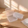 Caja de Plástico Transparente Caja Cuadrada Pequeña Caja Transparente para Tapones para los Oídos Largos Joyería Mini Caja de Almacenamiento Caja de Embalaje para Productos Pequeños Envío Gratis