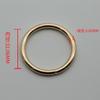 Fabricante Fivela D de Metal Fivela em Forma de D Acessórios de Ferragens DIY Acessórios Anel de Puxar Semicircular Fivela Semicircular Argola D Anel em Forma de D Anel em Forma de D