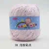 Atacado do Fabricante Bebê Ponto Colorido Lã Fantasia Floco de Neve Proteína de Seda Veludo Barbie Fio Médio Espesso