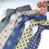 Nueva Corbata para Hombre de Comercio Exterior Estampada Patrón Retro 8cm Traje Formal Corbata Anudada a Mano Fabricante Venta al por Mayor en Stock