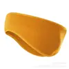 Faixa de Cabeça Esportiva Transfronteiriça Corrida Yoga Basquete Faixa Antiperspirante Proteção Auricular Faixa para Suor Ciclismo ao Ar Livre Lenço de Cabeça Absorvente de Suor