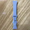 Adequado para Pulseira de Smartwatch Samsung/Huawei 20/22mm Interface Emagrecedora Pulseira de Silicone Cintura Fina Fivela Borboleta