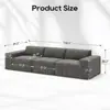 Sofá plegable comprimido transfronterizo, Sofá modular de empalme creativo, Sofá sin marco modular para el hogar estilo nórdico