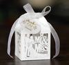 Caja de dulces hueca para boda creativa de estilo europeo compromiso Gracias caja de dulces de chocolate caja de regalo para mano venta al por mayor directa