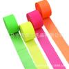 Rollo de papel crepé de color papel para hacer flores de tirar boda fiesta de cumpleaños fondo pared diseño rollo de papel para flores de tirar cinta 4.5*20