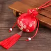 Bolsita colgante de flor de ciruelo, Bolsita del Festival del Bote del Dragón, Bolsita herbal vacía, Bolsita de artemisa, Bolsita portátil para coche, Bolsa al por mayor