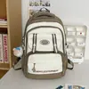 Nueva Mochila Escolar para Chicas de Secundaria Aspecto Moderno Moda Casual Mochila para Computadora Estudiante Gran Capacidad Mochila de Viaje