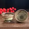 Taza de té de porcelana Zhongpan Jun, taza de té vintage hecha a mano, taza de degustación de té, taza individual, juego de té de Kung Fu, taza maestra