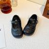 Sapatos de Princesa para Meninas, Sapatos de Couro para Primavera e Outono, Sapatos Individuais Infantis, Sapatos Brancos Baixos para Bebês Meninas, Mocassins de Primavera e Verão para Meninas Pequenas