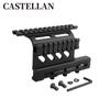 Trilho guia AK47 AK74 SAIGA suporte oblíquo de metal suporte AK47 Montagem Lateral trilho guia de metal para aumento de altura
