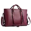 Bolsa de Tote Transfronteriza Más Vendida Bolsa de Mujer 2026 Nueva Moda Europea y Americana Cuero Suave Gran Capacidad Bolsa de Tote Bolso de Hombro