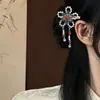 Nuevo estilo pinza para el pelo de flor de esmalte para mujer, accesorio para el pelo exquisito de alta gama, pinza de pico de pato, adorno para el pelo, pinza para flequillo, peine para el pelo