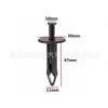 21077131 para Coche Clip de Retención de Cubierta de Parachoques Neutra Sujetador de Panel de Embellecedor de Cofre de Automóvil