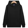 Sudadera con capucha Dison de algodón de 320 g con cremallera, nuevo estilo otoño/invierno, casual y a la moda, corte holgado, color liso, sudadera para hombre