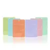 En Stock 14 Bolsas Auto-Sellables de Macarrón de Seda, Película Perlada, Bolsas Pequeñas Sellables para Joyería de Colores, Bolsas de Embalaje