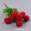 Flor artificial 9 hortênsia flor falsa bola de simulação de flor de seda crisântemo bola de cebola pequeno pacote decoração de projeto de casamento em casa