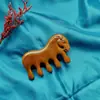 Pente de Massagem Pente Meridianos Pente de Madeira Natural Massageador de Sândalo Pente Top Fofo Pente de Massagem para Couro Cabeludo Portátil