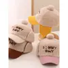 Gorra infantil protección orejas otoño e invierno niños y niñas gorra con visera felpa gruesa linda súper linda gorra de béisbol para bebé cálida