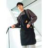 Avental estilo coreano barista feminino para cozinha e catering, macacão de lona resistente ao desgaste, masculino, loja de chá de leite, logotipo estampado
