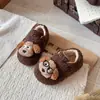Zapatos Peludos de Dibujos Animados de Moda para Niñas, Calzado de Exterior, Nuevo Estilo Otoño 2026, Suela Suave Cómoda, Versátiles para Estar en Casa, Zapatos de Algodón