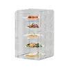 Cubierta de Verduras Aislada Cubierta Doméstica Multicapa Extraíble para Sobras de Comida Cubierta de Verduras Engrosada Almacenamiento Fresco Cubierta de Comida a Prueba de Polvo