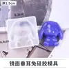 Colección de Moldes de Silicona Apretables Pata de Gato Waffle Cristal Epoxy Pegamento AB Materiales Hechos a Mano para Bricolaje Moldes para Juguetes de Comida