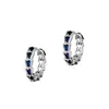 Nuevos Pendientes de Hueso de Serpiente Coloridos Completamente Incrustados con Diamantes, Estilo Ins 2025, Pendientes Versátiles para Mujer, Pendientes Exquisitos de Alta Gama