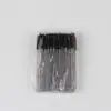Pincel de Cílios com Haste de Cristal Para Extensão de Cílios Maquiagem Pincel de Cílios de Nylon Portátil Haste de Cristal Pincel para Cílios