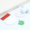 Tope de puerta invisible para baño, de aleación de zinc, sin perforaciones, con ventosa para puerta de dormitorio, fuerte imán, silencioso, para puerta de interior