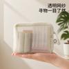 Bolsa de aseo de malla Fasola, Bolso Dopamina, Bolsa cosmética para salidas, Porta pintalabios, Cable de datos, Bolsa para cosméticos