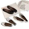Zapatos de Mocasín Redondos Plateados Estilo Francés con Lazo y Lunares para Mujer, Dulces Zapatos Ballet Mary Jane con Aumento Oculto de Altura