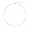 Nuevos Collares de Moda Transfronterizos Europeos y Americanos, Diseño de Nicho con un Estilo Sencillo pero Elegante, Cadena para Clavícula con un Toque de Lujo, Collar de Lujo Ligero
