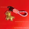 Shui Bei Nuevo Producto Oro Puro 999 Llavero Caballo de la Fortuna Colgante de Fortuna Instantánea Riqueza Abundante Adorno Exquisito Venta al por Mayor