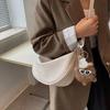 Bolso de Piel Suave de Gama Alta de Nicho 2026 Nuevo Bolso de Hombro de Moda Bolso Cruzado Bolso Dumpling Bolso de Viaje Versátil Casual para Mujer