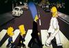 Desenho Animado os Simpsons Impresso nas Pinturas, Decoração de Parede de Jardim de Infância Sala na Tela de Pintura