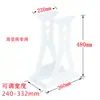 Suporte Elevado para Gabinete de Computador Rack Principal Suspenso Rack Suspenso Sob a Mesa Base Alargada para Gabinete de Mesa Rack de Arraste