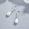 Pendientes de plata de ley 925 con perla para mujer, estilo verano 2023, sencillos y combinables, joyería elegante y personalizada.