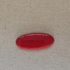 Tocado de bricolaje con pieza ovalada brillante roja de Año Nuevo, hecho a mano, material de crema, pegamento, accesorios, carcasa de teléfono móvil, venta al por mayor