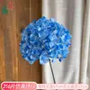 216 Piezas Hortensia de Tallo Único Hortensia Endless Summer Flor Artificial Decoración Suave Mar de Flores de Hortensia Entrada Decoración de Escaparate de Floristería