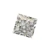 Anel de Pedra Solta Zircônia Corte Flor de Gelo 6A Corte Princesa Branco Face Cz Zircônia Cúbica Sintética Pedra Preciosa Atacado em Estoque
