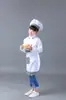 Uniformes de Chef para Niños, Disfraces de Performance para Bebés, Disfraces Ocupacionales de Juego para Niños, Disfraces de Juego de Rol de Pequeño Chef para Niños, Manga Corta