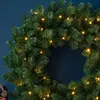 Suministro Directo de Fábrica Corona de Navidad Colgador de Puerta 40/50/60cm Decoración Navideña Adorno de Corona Suministros para Arreglo de Escena