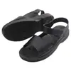 Sandalias antiestáticas negras Pu fábrica taller de zapatos limpios libres de polvo zapatos de trabajo para hombre y mujer zapatillas antiestáticas ESD