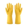 Guantes de látex engrosados para protección laboral, resistentes al desgaste, impermeables, adecuados para lavandería, tareas del hogar, lavado de platos, trabajo en la cocina, limpieza y duraderos