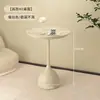 Estante pequeño de lujo retro negro para dormitorio, sustituto de mesa auxiliar para sala de estar, mesa de noche de hierro forjado, estilo americano