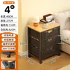 Estante de almacenamiento retráctil móvil para sala de estar, snacks y artículos varios, estante tipo carrito de múltiples capas de lujo ligero