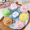 Linda Cartera de Felpa de Dibujos Animados, Mini Bolso Portátil para Auriculares de Estudiante, Colgante Multifuncional de Alto Valor para Bolso al por Mayor
