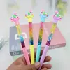 Linda Súper Linda nube punto unicornio creativo suministros de oficina mágica colorida arena movediza hada bolígrafo de gel